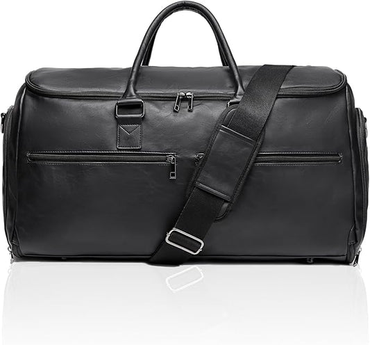 Carry On Garment Bag for Travel, Convertible Travel Garment Bag for Men Women, 2 in 1 Hanging Suitcase Suit Business Travel Bag
