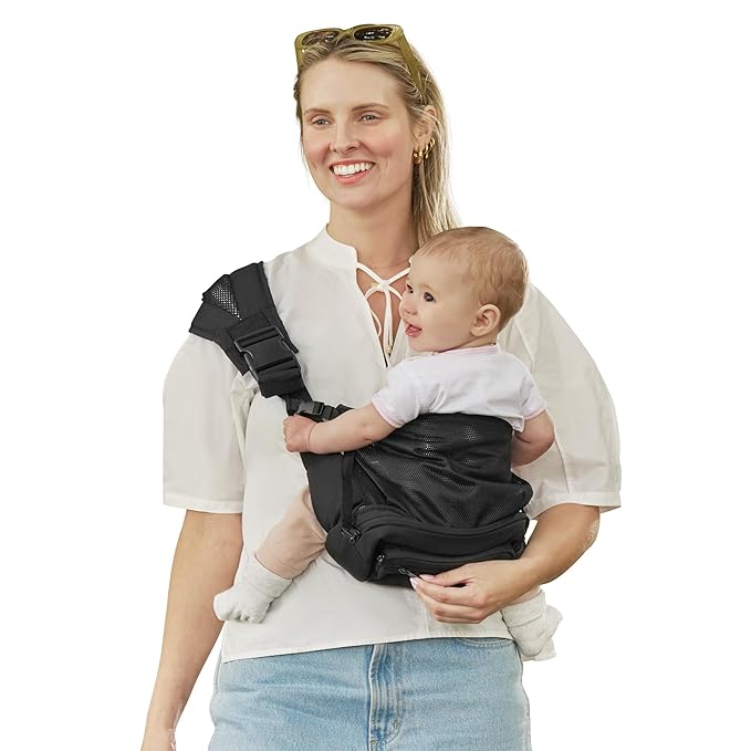 Baby Carrier Newborn to Toddler, Toddler Carrier, Cozy Baby Carrier with Adjustable Padded Shoulder Strap, Suits for 12-36lb