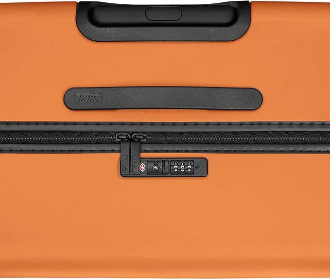 Away Large Checked Luggage, 29 Inch Hardside Suitcase with Spinner Wheels, Lightweight & Durable, TSA Lock, Sorbet Orange