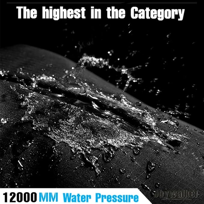 Joy Walker Waterproof Backpack Rain Cover, 12000mm Ultra-Waterproof, Upgraded Ultra-Strong Multilayers, Antislip Buckle Strap