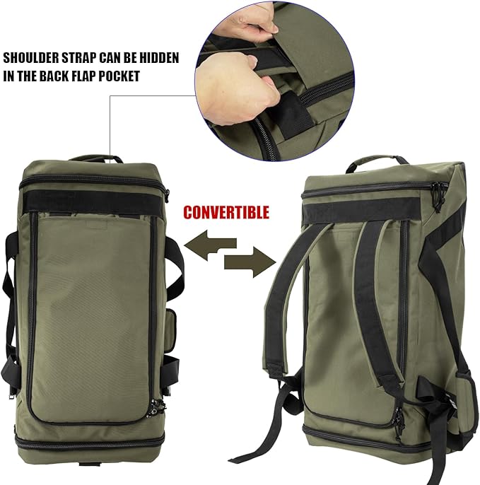 Large Duffle Bag,Gym Bags For Men Weekend Bag For Women Travel Backpack Carry On Sports Duffel Bag
