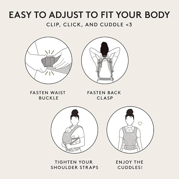 Baby Tula Explore Carriers - Breathable Baby Carrier Newborn to Toddler - Adjustable Toddler Carrier - Multiple Ergonomic Positions Front and Back - Ergonomic Fit for 7-45 lb - Cotton, Seedling