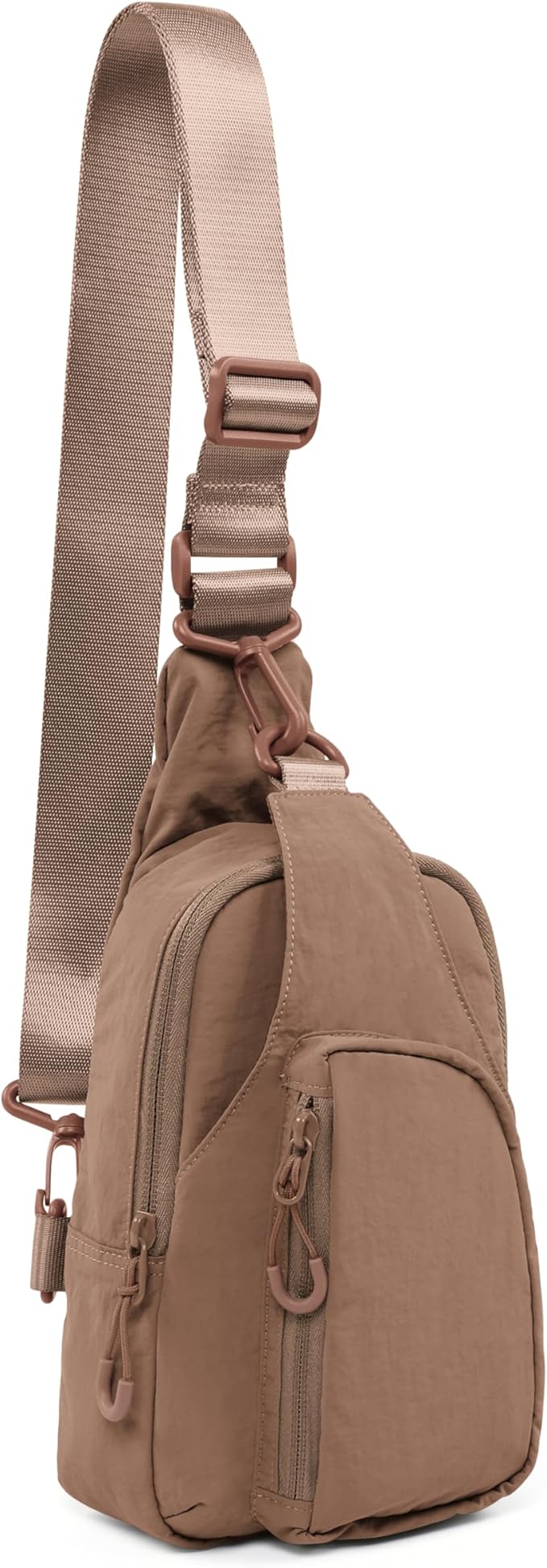 ODODOS Daily Sling Bag with Adjustable Straps Crossbody Chest Bag Lightweight Small Backpack for Casual Traveling Hiking