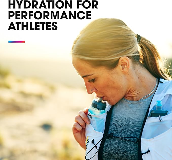 HydraPak UltraFlask Speed (500ml or 600ml) - Collapsible Soft Flask Water Bottle for Hydration Vests and Running Packs with Easy Open Cap