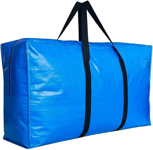 Extra Large Storage Duffle Bag with Zippers and Handles, Big Foldable Duffle Bag for Travel