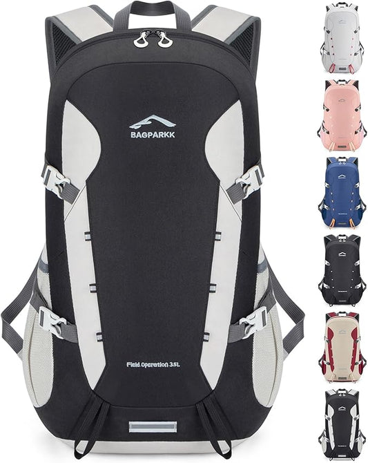 Hiking Backpack,Large 35L Travel Backpacks for Men Women,Water Resistant Ultra Lightweight Foldable Packable Camping Daypack for Outdoor Sports