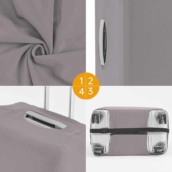 Travelkin Luggage Covers For Suitcase Tsa Approved,Suitcase Cover Protector Fit 18-32 Inch Luggage