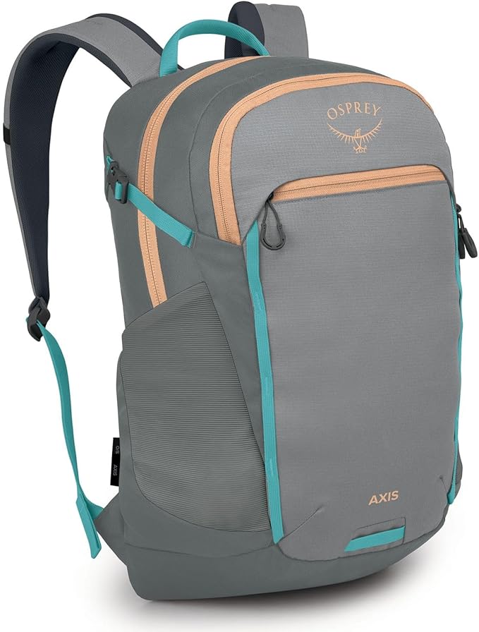 Osprey Axis Laptop Backpack – Sleek Everyday Pack with Laptop Sleeve, Water Bottle Pockets & Compression Straps