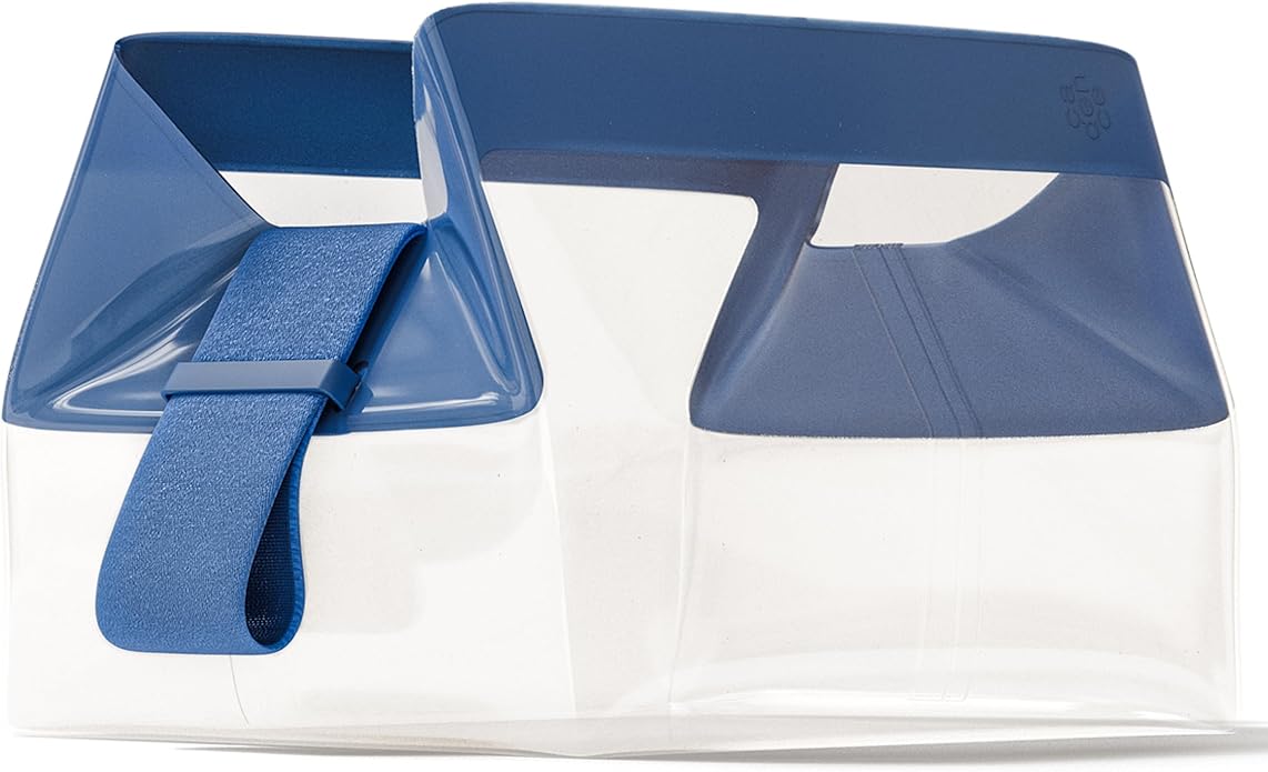 Cadence Parcel - Clear Dopp Kit with Magnetic Closure - Durable and Leak-Resistant Travel Toiletry Kit - Modular Design