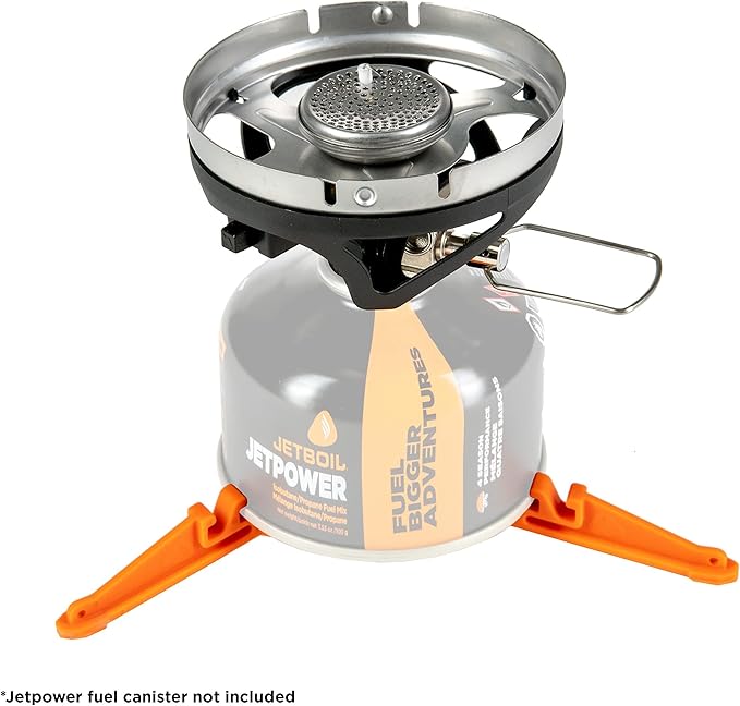 Jetboil MiniMo Camping and Backpacking Stove Cooking System with Adjustable Heat Control