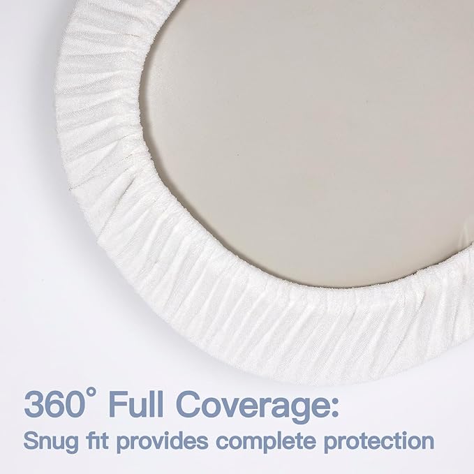 1-Pack Changing pad Cover Waterproof - Soft Baby Baby Changing pad Cover,Contour Changing Pads Liners,Change Pad Cover,Ultra-Soft & Breathable,Fits Skip Hop,Keekaroo Peanut,Machine Washable(1)