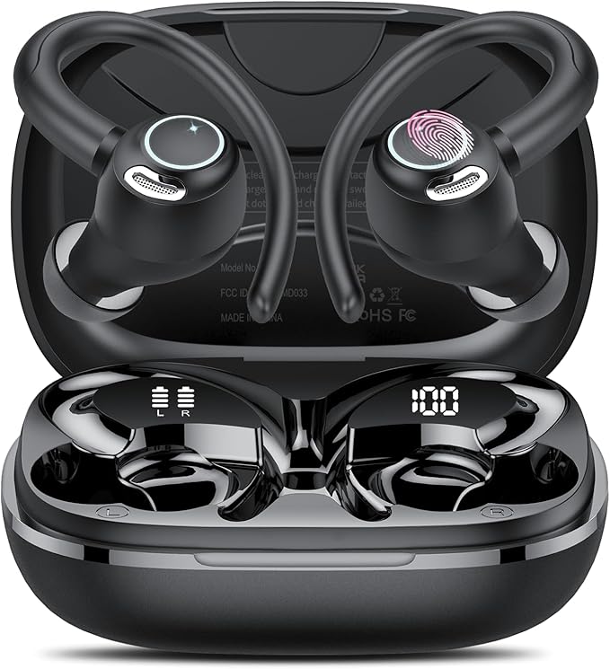 AI Translation Earbuds Real Time, 164 Language Translator Earbuds, 3-in-1 Bluetooth 5.4 Translation Headphones with 5 Translation Modes, 48H AI Ear Buds Translator Device for Business/Learning/Travel