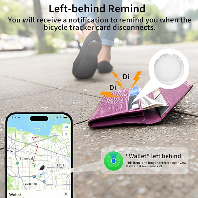 No Subscription Mini GPS Tracker for Vehicles Work with Find My(iOS Only)Magnetic Case Real Time Air Tracker Tag Hidden Car Location Tracking Device Global Coverage No Monthly Fee or SIM Card Required