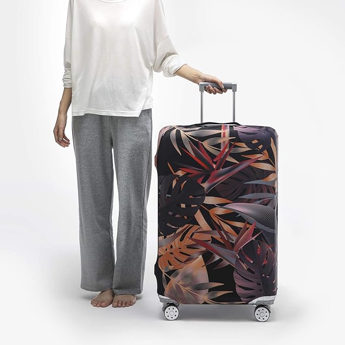TRAVELKIN more than travel Luggage Cover Washable Suitcase Protector Anti-scratch Suitcase cover Fits 18-32 Inch Luggage