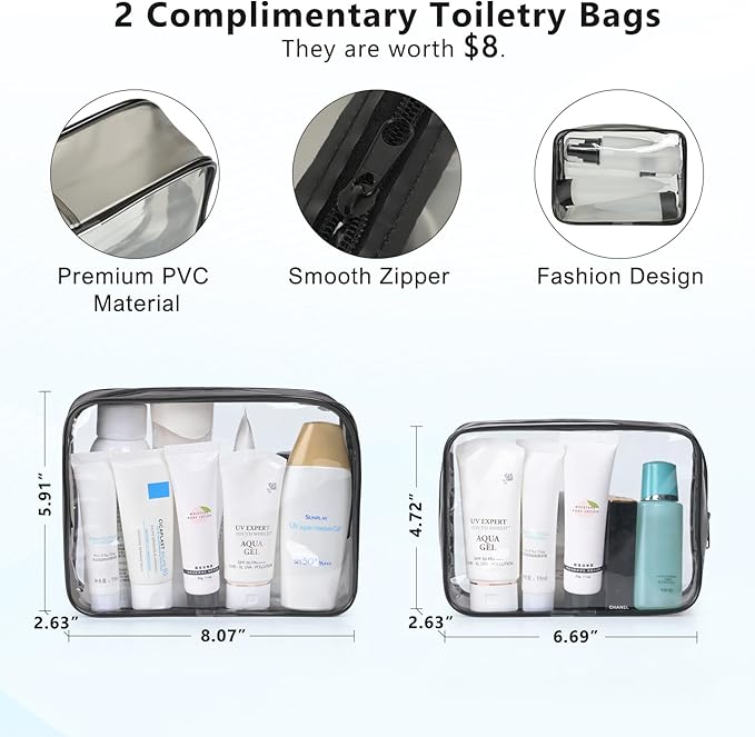 Travel Backpack for Women, Large Carry On Backpack for Travel, Waterproof Backpack Personal Item, Backpack for Women, laptop backpack 17.3 inch, College Bag Casual Daypack, Black