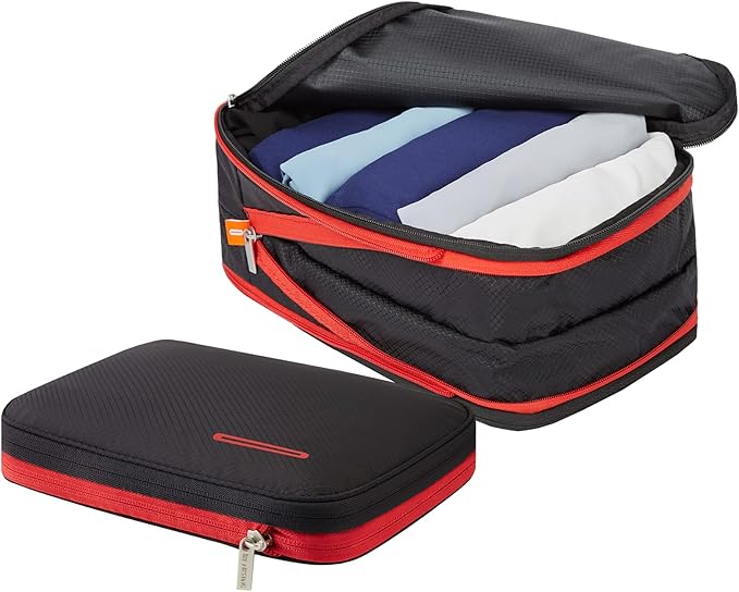 Bee Nesting Waterproof Compression Packing Cubes,Travel Packing organizers for Carry on Luggage,Backpacking, Suitcases