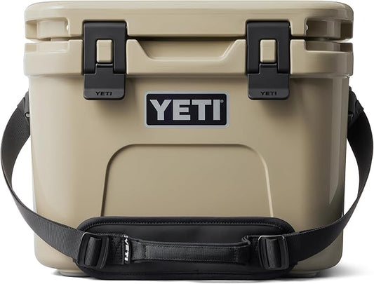 YETI Roadie 15 Hard Cooler with DoubleDuty Shoulder Strap