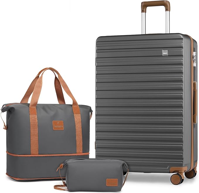 imiomo 28 IN Large Luggage, Suitcase with Spinner Wheels, Hardside Lightweight Rolling Travel Luggage with TSA Lock