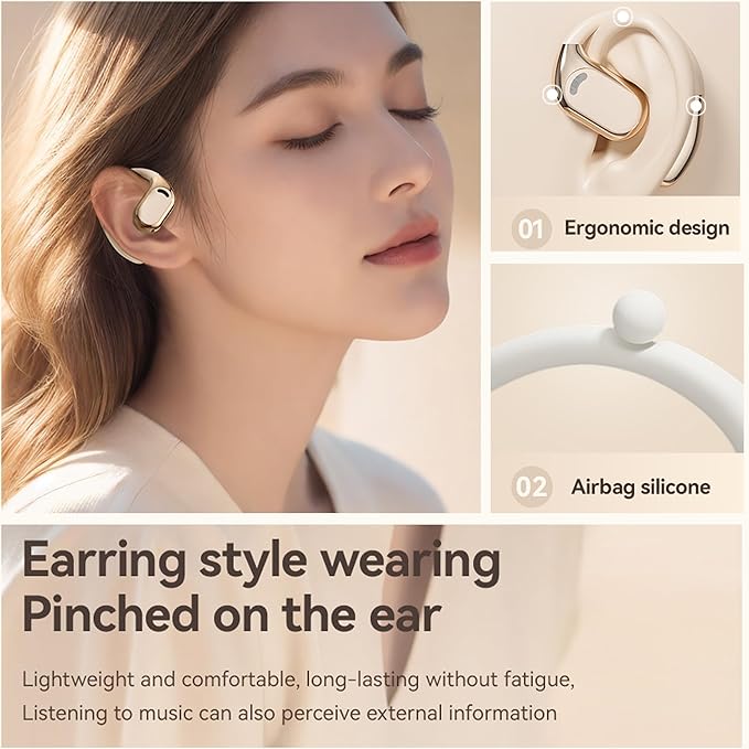 Wireless Earbuds, Real-Time AI Translation Earbuds,144 Languages Language Translator Earbuds, AI Wireless Bluetooth Headphones, Translating Earbuds, Ear Pods Wireless, Perfect for Travel, Business