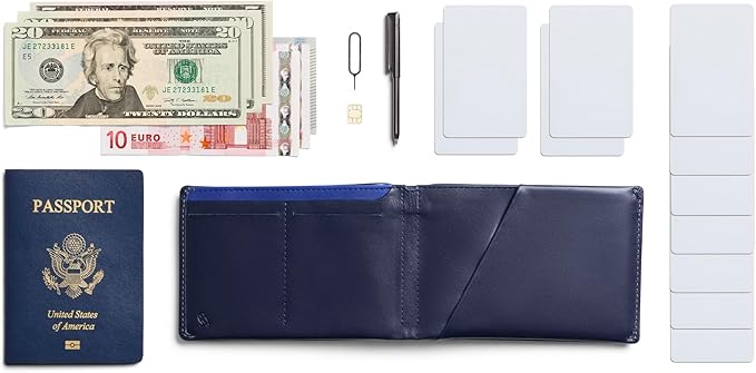 Bellroy Travel Wallet, travel document holder (Passport, tickets, cash, cards and pen) -