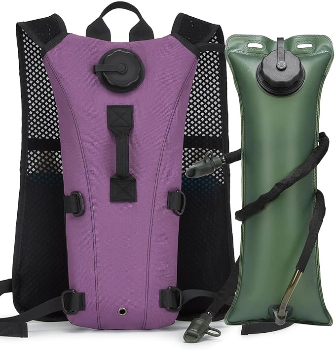 ATBP Running Hydration Vest Pack Tactical 3L Water Bladder Backpack Bag for Cycling Marathon Hiking Daypack Men & Women