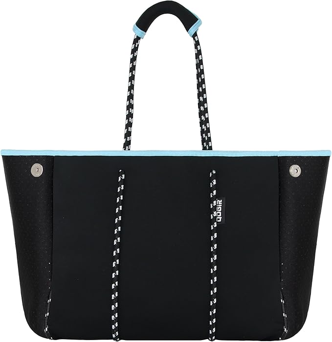 QOGiR Neoprene Multipurpose Beach Bag Tote with Inner Zipper Pocket … … … …
