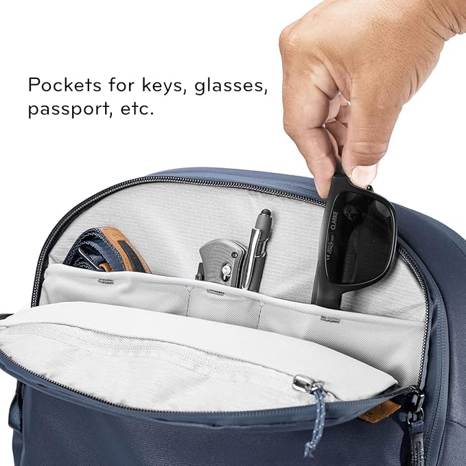 Peak Design Travel Backpack 30L, Midnight, Expandable 27-33L Design, Rear and Top Access, Weatherproof Shell, Laptop Sleeve, Ideal for Travel or Everyday Carry, Versatile Backpack for Men and Women