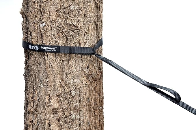 ENO TravelNest Hammock & Straps Combo - Portable Hiking and Camping Hammock with Straps Included - Travel Hammock for Camping, Hiking, Backpacking, a Festival, or The Beach - Marine