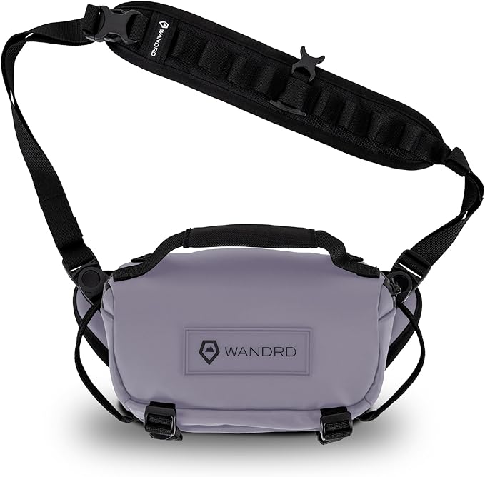 WANDRD ROGUE V1 3L Sling: Compact Camera Sling and Crossbody Bag with Fast Access, 3-Way Carry– Lightweight Everyday Bag Great for Travel, Photography, and Daily Use (Uyuni Purple)