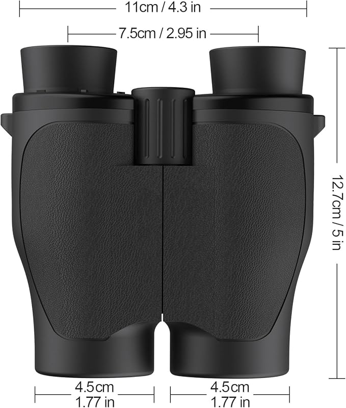 Aurosports 16x32 Compact Binoculars for Adults and Kids - High Powered Small Binoculars with Low Light Vision - Easy Focus Lightweight binos for Bird Watching Hunting Travel Hiking