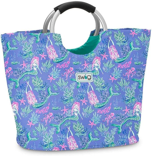 Swig Life Loopi Tote Bag, Large, Lightweight, Waterproof Beach and Utility Bag