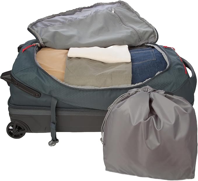 Eddie Bauer Expedition 30 Duffel 2.0 - Lightweight Travel Luggage Made From Rugged Polycarbonate and Nylon, Storm