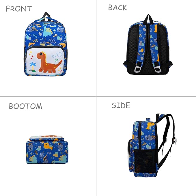 POWOFUN13 inch Kids Toddler Preschool Travel Backpack Cute Cartoon Backpack For Girls Boys Baby