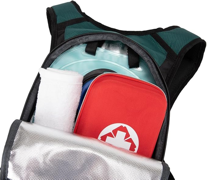 Hydration Pack Backpack with 3L Water Bladder for Men & Women, Hiking Daypack with Thermal Insulation | Running, Cycling, Camping, Skiing, Outdoor Activities