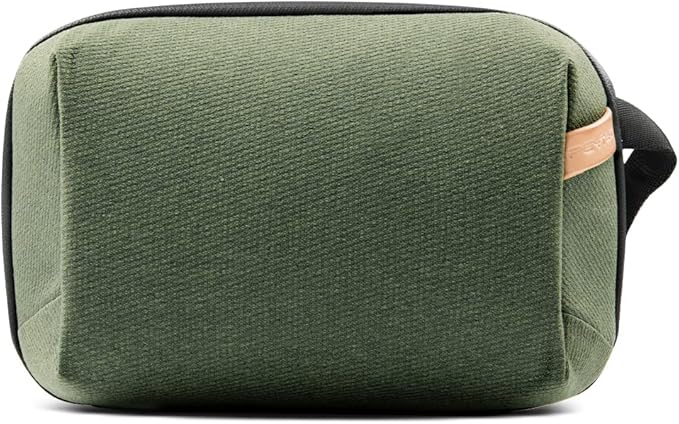 PGYTECH Mini Travel Tech Organizer, Waterproof Tech Pouch, Electronics Accessories Organizer Carrying Case, Organizer Bag for Cables, Cord, Phone Batteries, Charger, Photography SD Card, Green
