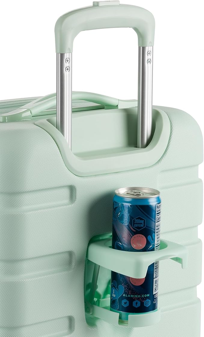 SwissGear 7366 Hardside Expandable Luggage with Spinner Wheels, Clearly Aqua, 3-Piece Set (19/23/27)