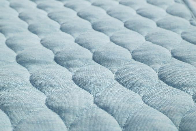 BlueSnail Quilted Thicker Waterproof Changing Pad Liners,3 Count(Blue 13” x 27”)