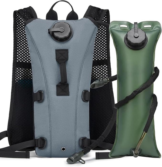 ATBP Running Hydration Vest Pack Tactical 3L Water Bladder Backpack Bag for Cycling Marathon Hiking Daypack Men & Women
