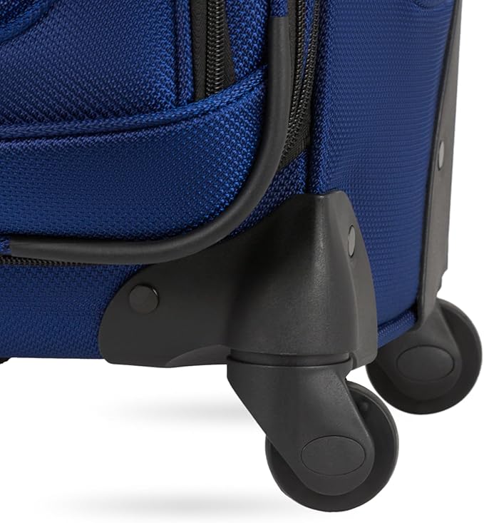 SwissGear Sion Softside Expandable Luggage, Blue, 2-Piece Set (21/29)