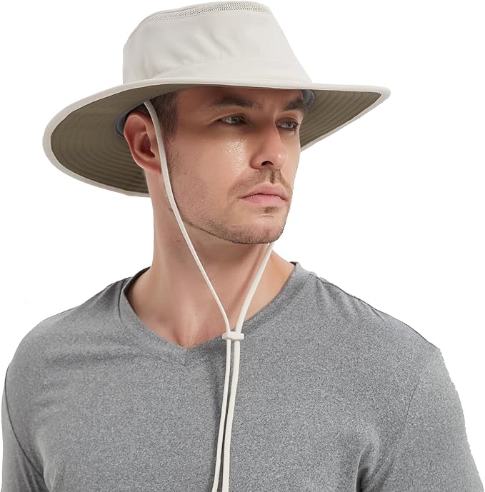 Cimarron Wide Brim Safari Sun Hat for Women & Men – UPF 50+ Outdoor Fishing Hat | Hiking, Running Travel Sun Protection Hat