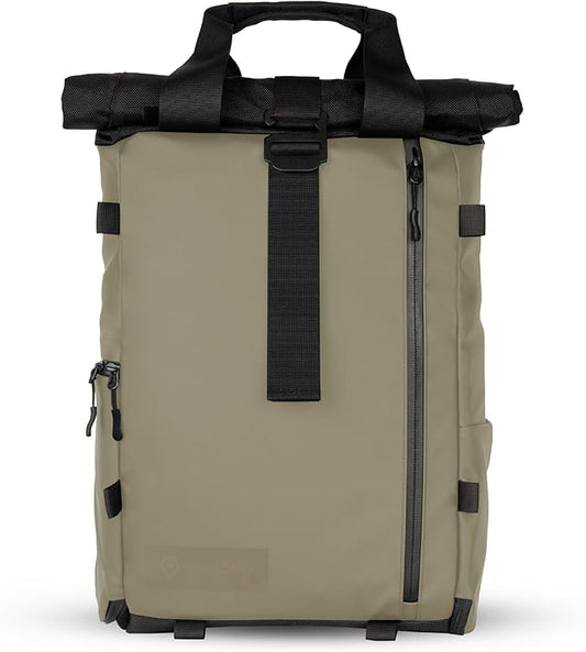 WANDRD PRVKE Lite: Weather-Resistant Travel & Camera Backpack with Laptop Sleeve, Quick Side Access, Clamshell Opening – Ideal Photography & Travel Bag