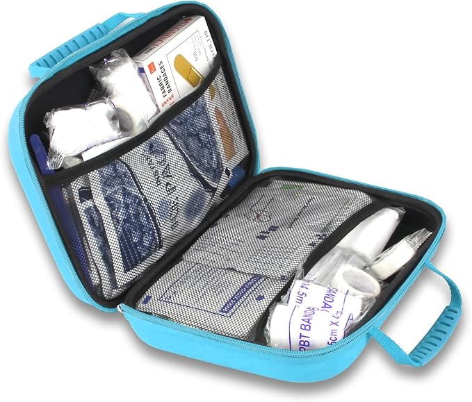 Car-Home Survival-Travel First-Aid Emergency-Kit - 299Piece Equipment Travel Supplies First Aid Set Home Essentials Camping Hiking AMORNING