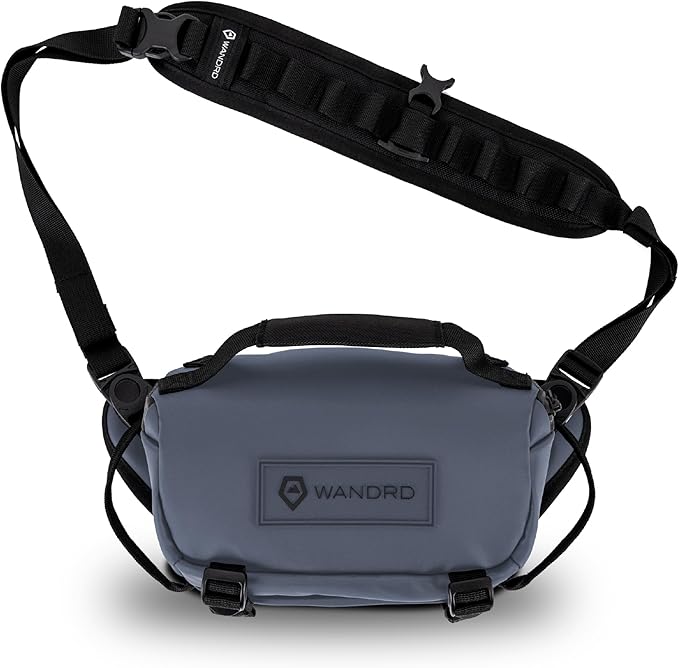 WANDRD ROGUE V1 3L Sling: Compact Camera Sling and Crossbody Bag with Fast Access, 3-Way Carry– Lightweight Everyday Bag Great for Travel, Photography, and Daily Use (Aegean Blue)