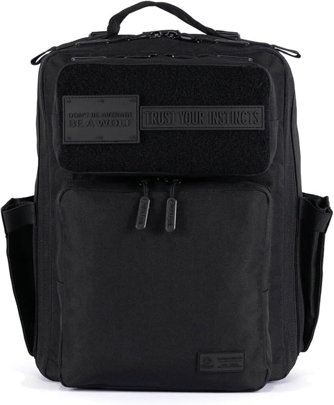 WOLFpak 15L Backpack - Nightshade - Slim Everyday Carry Backpack for Men & Women, Water-Resistant Minimalist Daypack for Laptop & Travel