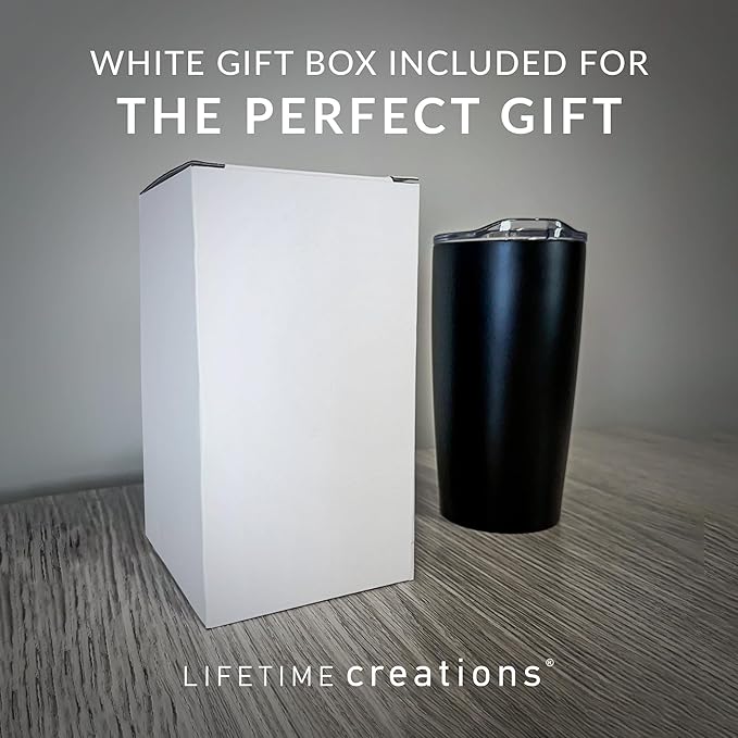 Lifetime Creations Custom Softball Coach Tumbler - Sotfball Coach Gifts for Men, Best Coach, Thank You Coaches, Softball Senior Night Gifts (White 20 Ounce Cup)