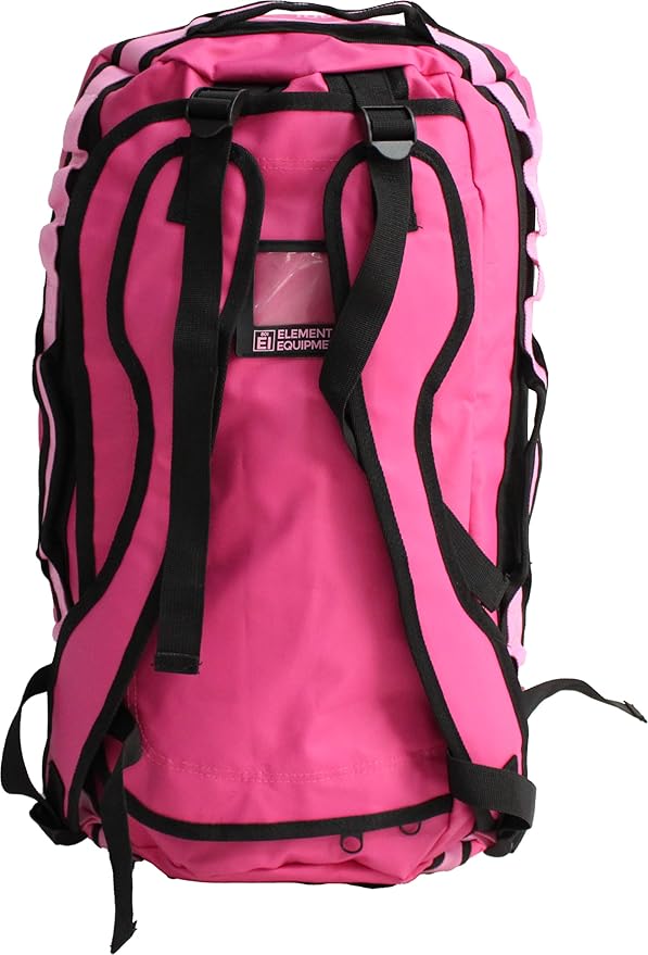 Element Equipment Trailhead Duffel Bag Shoulder Straps Waterproof Fuschia/Pink Small