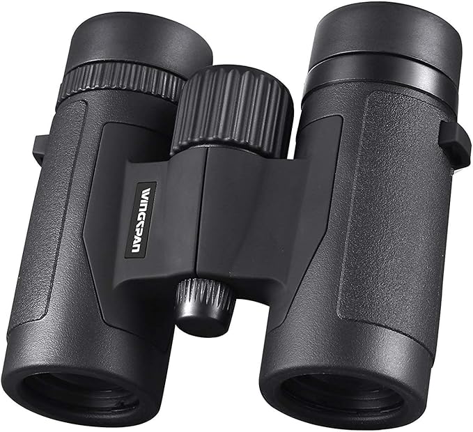 Wingspan Optics FieldView 8X32 Compact Binoculars for Bird Watching. Lightweight and Compact for Hours of Bright, Clear Bird Watching. Also for Outdoor Sports Games and Concerts