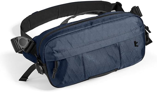 tomtoc 5.5L X-Pac Sling Bag for Nintendo Switch 2, Heavy Duty Crossbody Bag for Men, Water-resistant Carry Chest Daypack Travel Shoulder Pack for Steam Deck OLED, ROG Ally X, iPad mini, Tactical