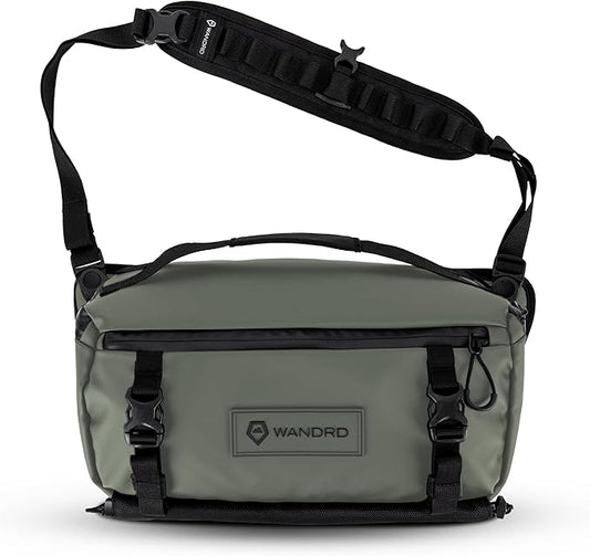 WANDRD ROGUE V1 9L Sling: Compact Camera Sling and Crossbody Bag with Fast Access, 3-Way Carry– Lightweight Everyday Bag Great for Travel, Photography, and Daily Use (Wasatch Green)