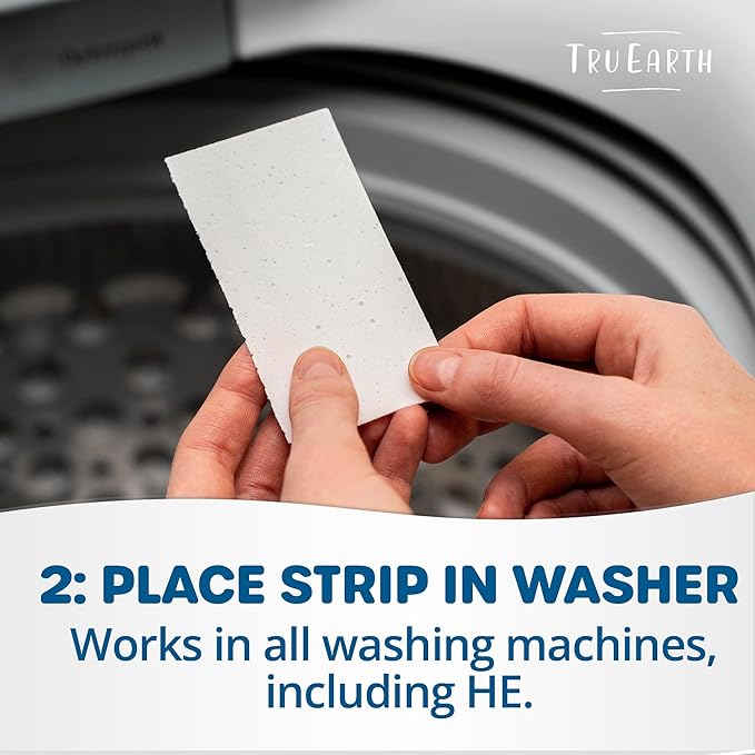Tru Earth Platinum - Heavy Duty Laundry Detergent Sheets - Up to 768 Loads (384 Count), Fragrance Free - Ultra-Concentrated - Eco-Friendly Laundry Sheets